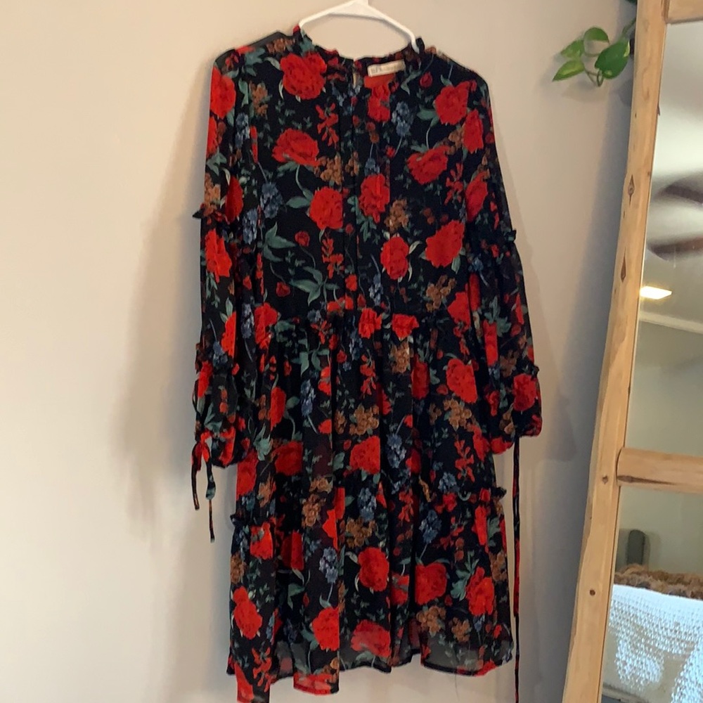 Open back Hello Molly mini dress